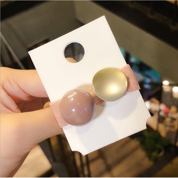 Hiasan kepala wanita sederhana motif permen warna-warni dengan barang import dengan harga grosir bahan berkualitas import harga grosir bisa cod