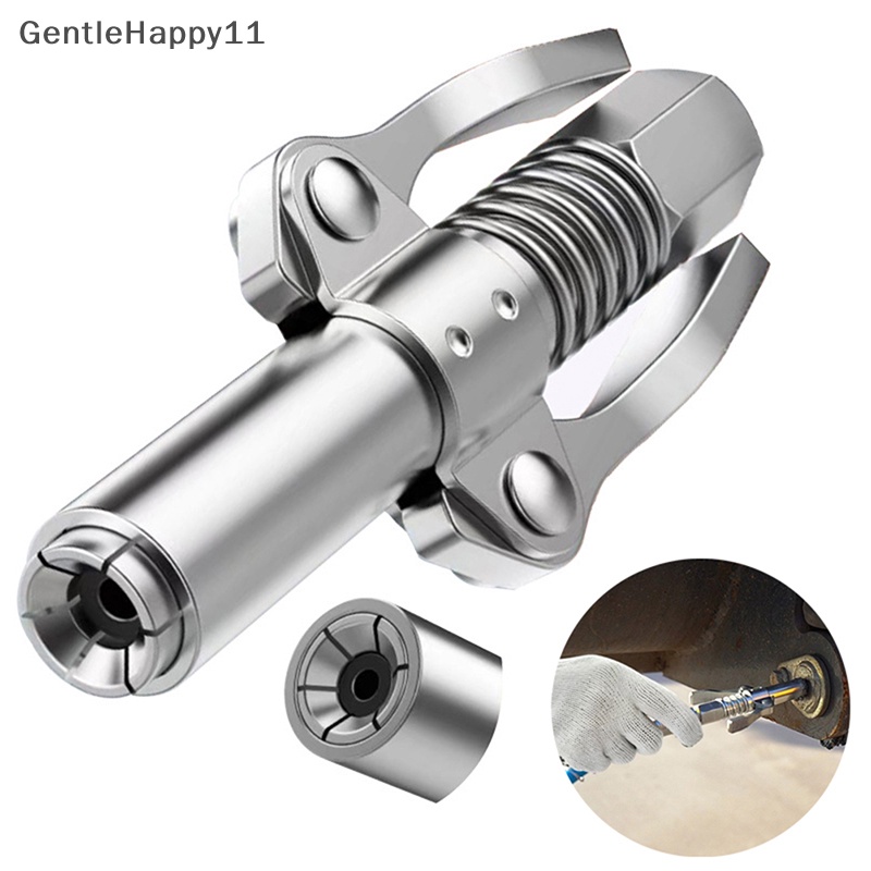 Gentlehappy Grease Gun Coupler 10000psi NPTI/8 High Pressure Nozzle Pompa Oli Alat Mobil id