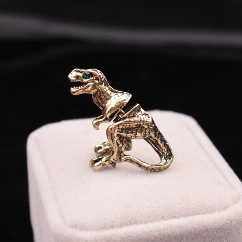 [FRA] Harajuku Tiga Dimensi Hewan Kecil Dinosaurus Fashion Kepribadian Piercing Stud Earrings