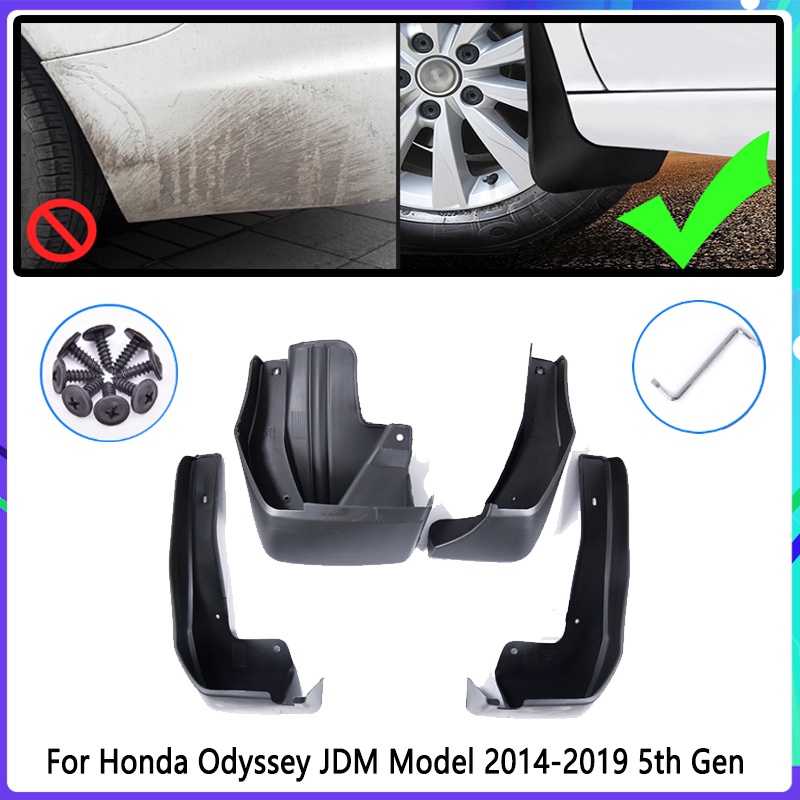 Flaps Lumpur Mobil Untuk Honda Odyssey JDM Model 2014~2019 RC1 RC2 2015 2016 Mudguard Splash Guard Fender Mudflaps Aksesoris Mobil