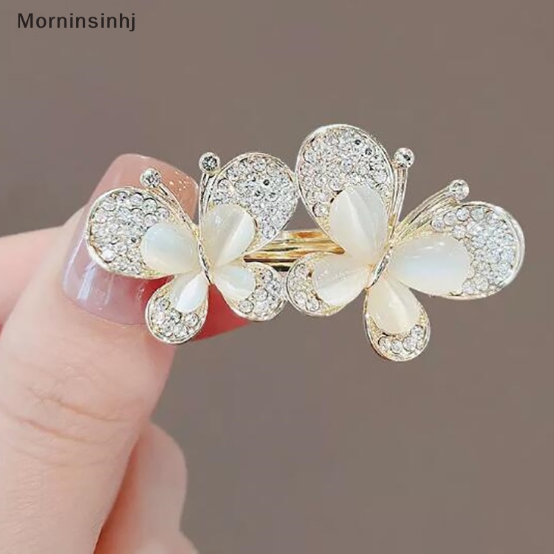 Mornin Bros Berlian Imitasi Untuk Wanita Opal Trendy Elegan Kupu-Kupu Brooch Pin Perhiasan Pesta Pernikahan Hadiah id