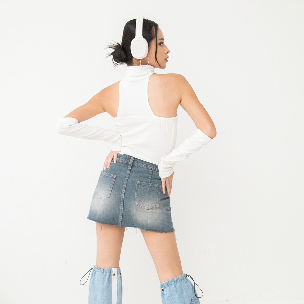 Ahyeon Jeans Mini Skirt | Aesthete yourlife