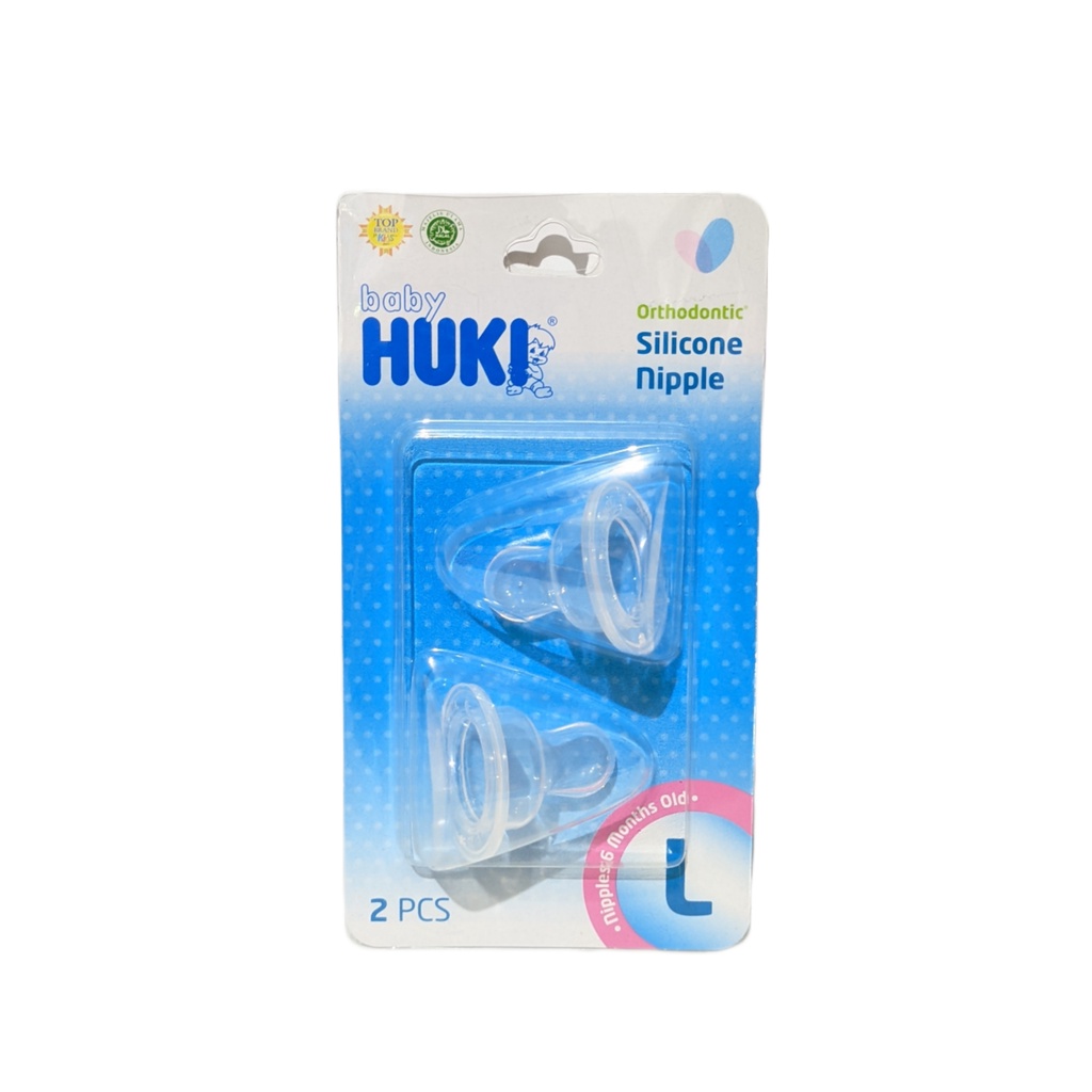 Huki Dot Orthodontic (Gepeng) Blister isi 2 S/M/L