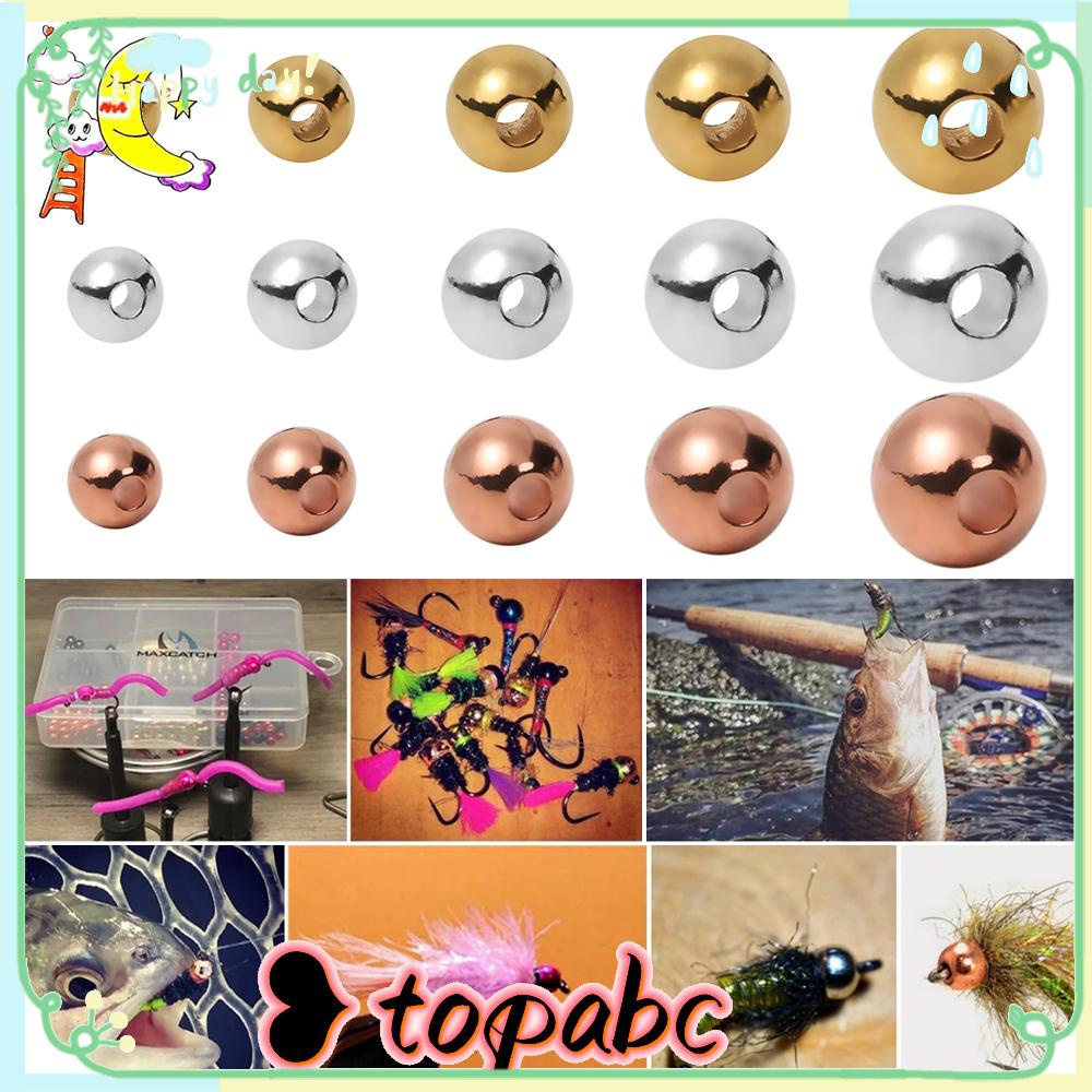 TOP 25pcs Manik-Manik Tungsten Panas Nice-Didesain Memancing 2mm/2.5mm /2.8mm/3.3mm/3.5mm Slotted Bead