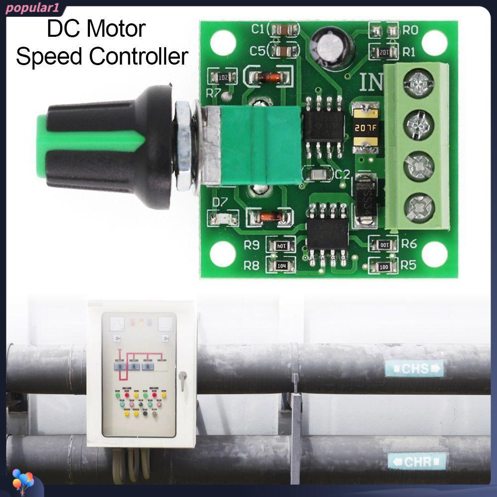 POPULAR Dc Motor Speed Controller 2A Potensiometer Percepatan 1803BK Motor Kipas