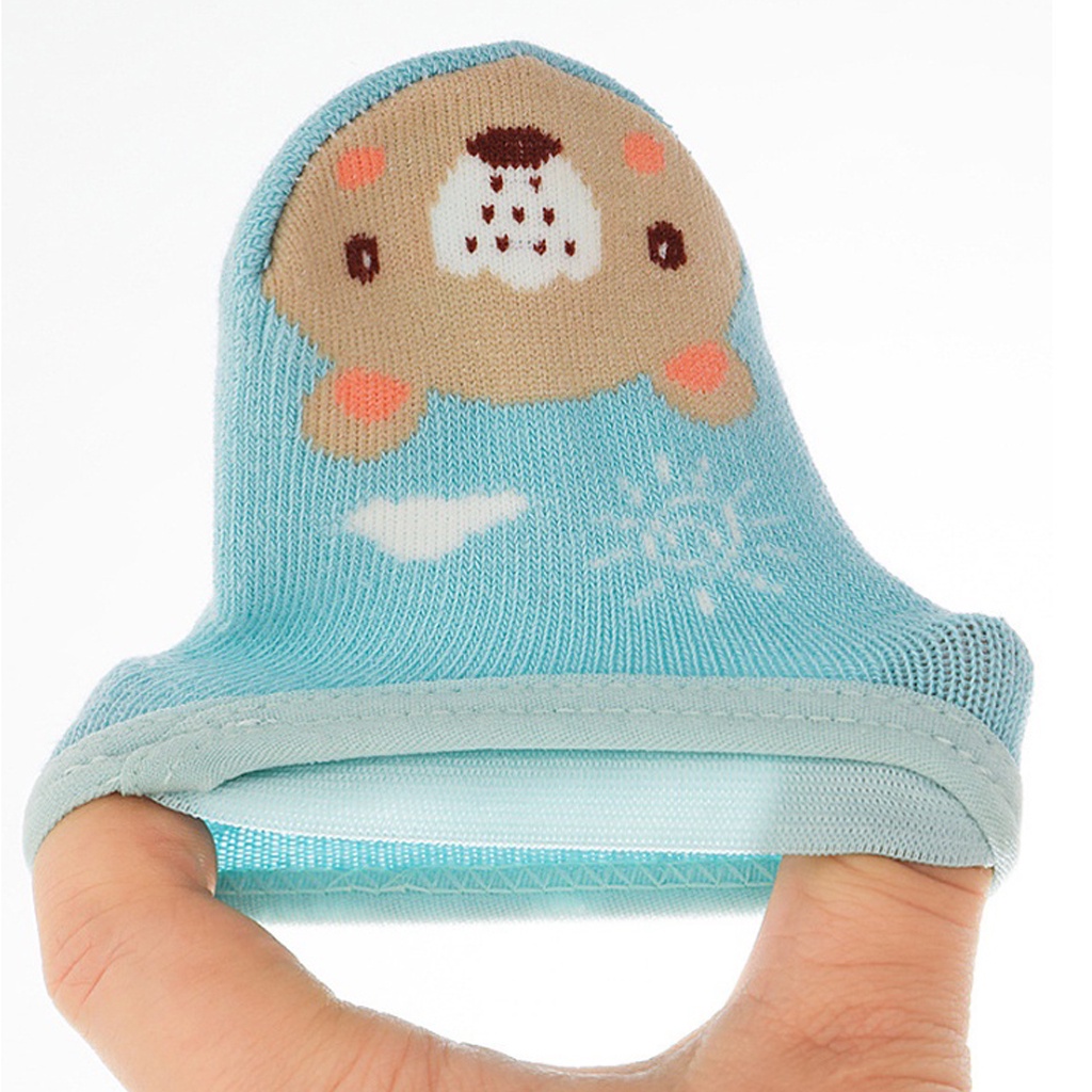 ☛TK☚ Kaos kaki bayi anak anti slip pendek Kaus kaki bayi anak hewan Baby socks KK078