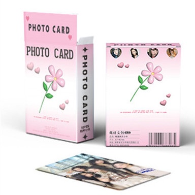 50pcs /box NJ Photocards Album Kartu Laser NJ Kpop Postcards