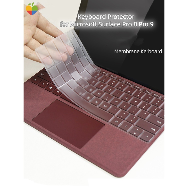 Pelindung Keyboard Untuk Microsoft Surface Pro 8key Protector Surface Pro 9sarung Keyboard TPU Flim