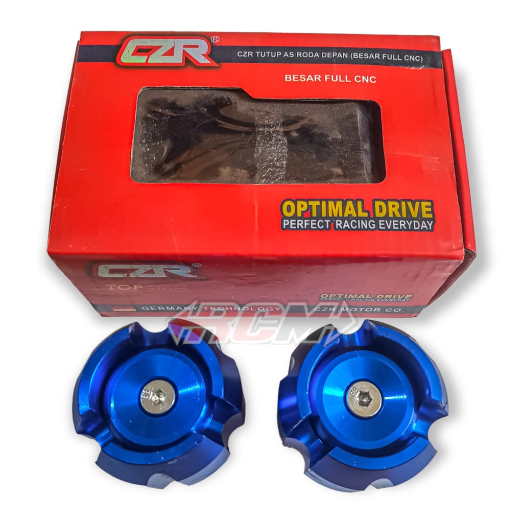 2 PCS CINCIN GARPU AS RODA JALU PELINDUNG DPN DEPAN BELAKANG BESAR JUMBO BIRU BLUE ANTI CRES CRASH KRAS KRES FRAME FULL CNC ORI ORIGINAL CRZ ASLI