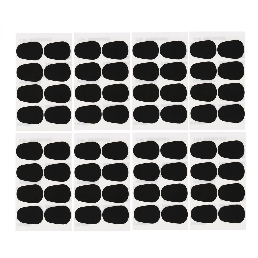 64pcs Bantalan Patch Corong Sax Standard 0.8mm Silicone Saxophone Mouthpiece Cushions Untuk Alto Tenor Saxophone/Clarinet