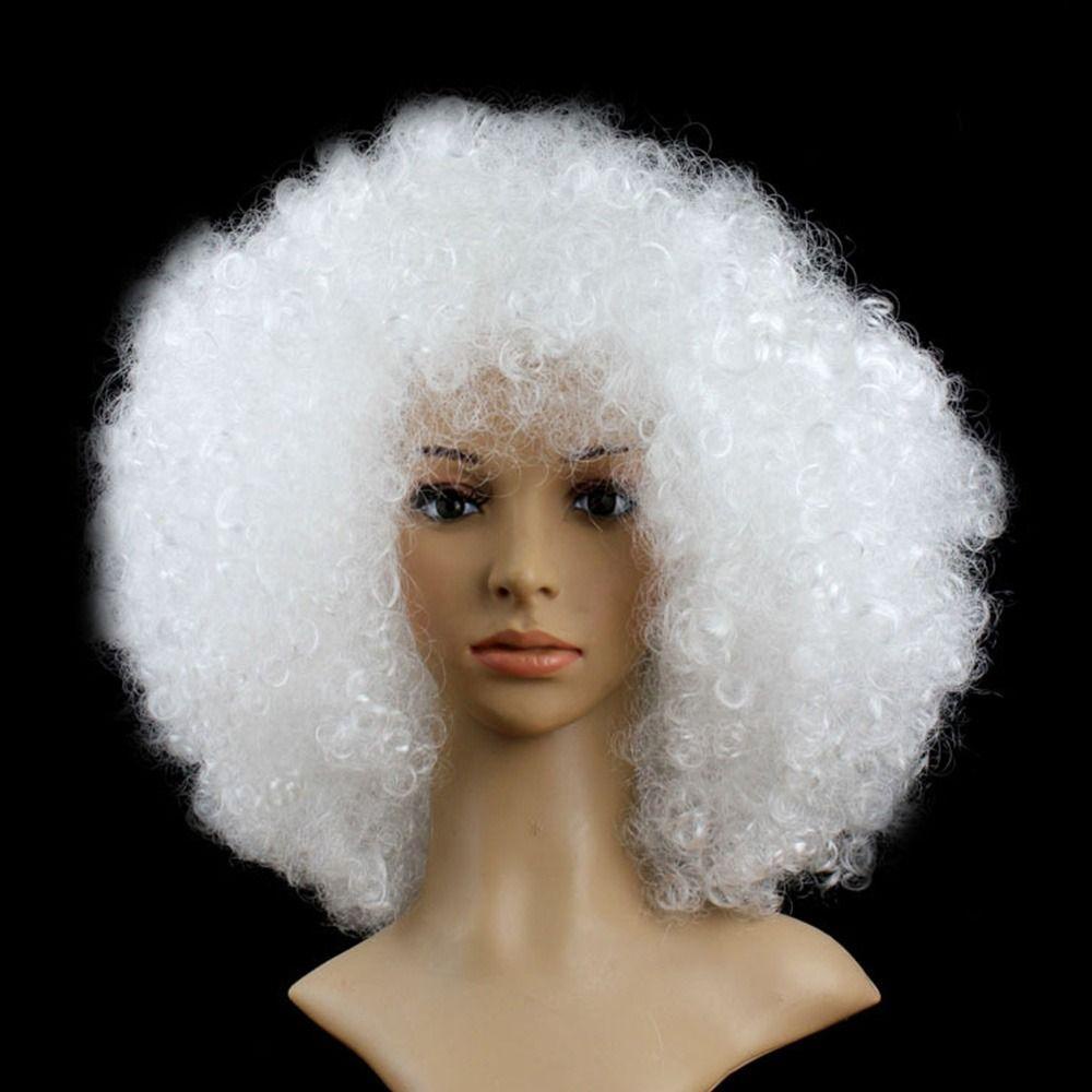 Lily Beberapa Wigs Berwarna Untuk Pesta Bermain Peran Badut Dan Kegembiraan