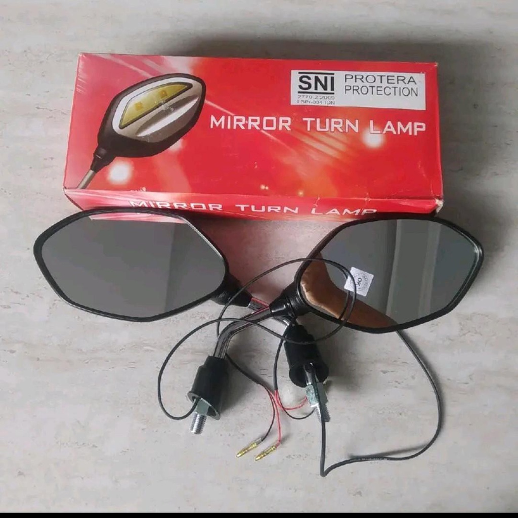 Spion Lampu Sein LED Motor Honda Beat Vario Genio Spacy Supra125 Verza Ori AHM