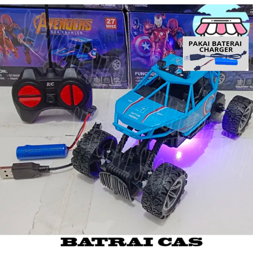 Mainan Anak Laki Laki  Mobil Remot Control Mobil Jip x cross country climbing Mainan Rc Off Road Jeep