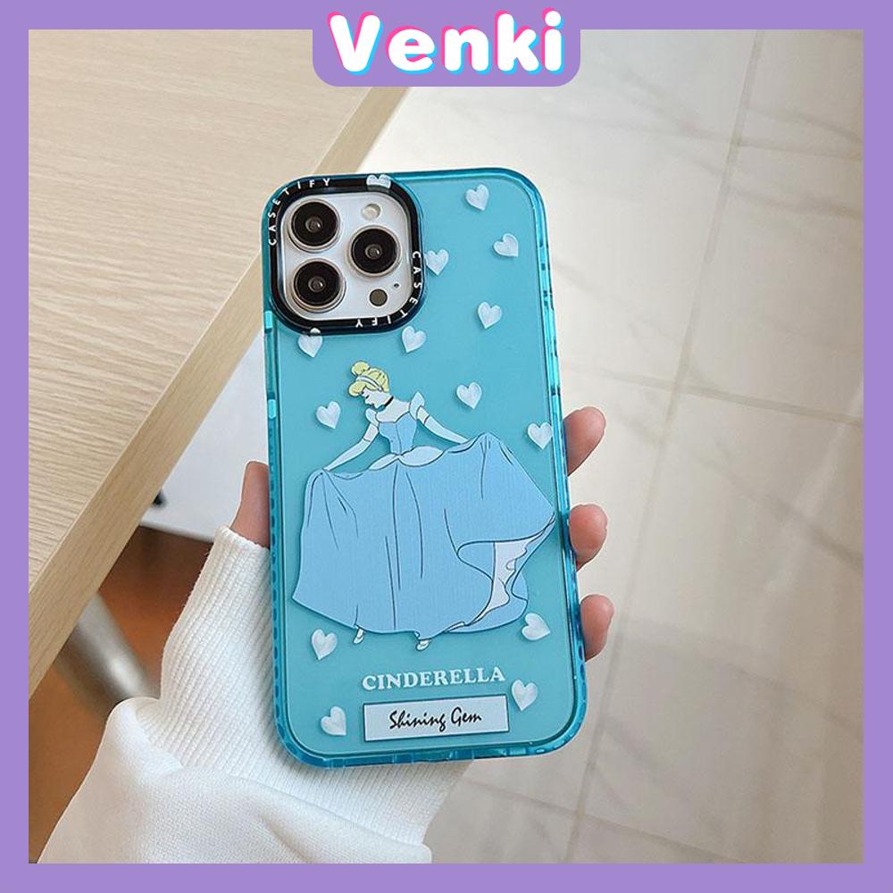 Venki - Case iPhone 11 iPhone Case Soft Case Bening Case Tebal Tahan Guncangan Bingkai Kamera Lucu Kartun Putri Kompatibel dengan iPhone 14 Pro Max 13 Pro Max 12 Pro Max 11 Pro Max XR XS