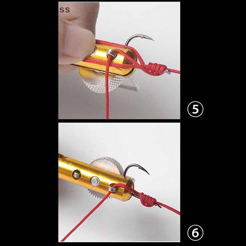 Outdoor Fast Fishing Knot Tying Tool Double-Headed Knot Tyer Penggulung Garis Pancing Baru