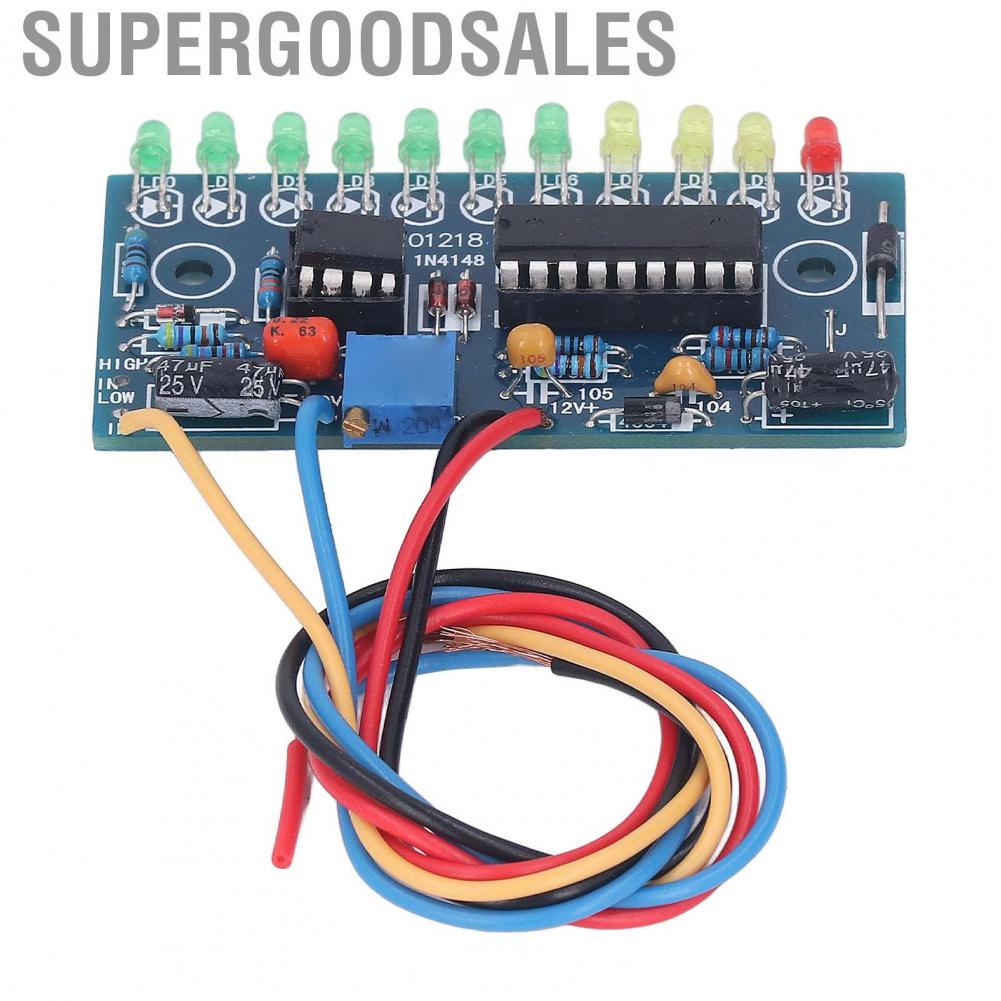 Supergoodsales 12V 250MA  Audio Level Indicator Module Board For VU