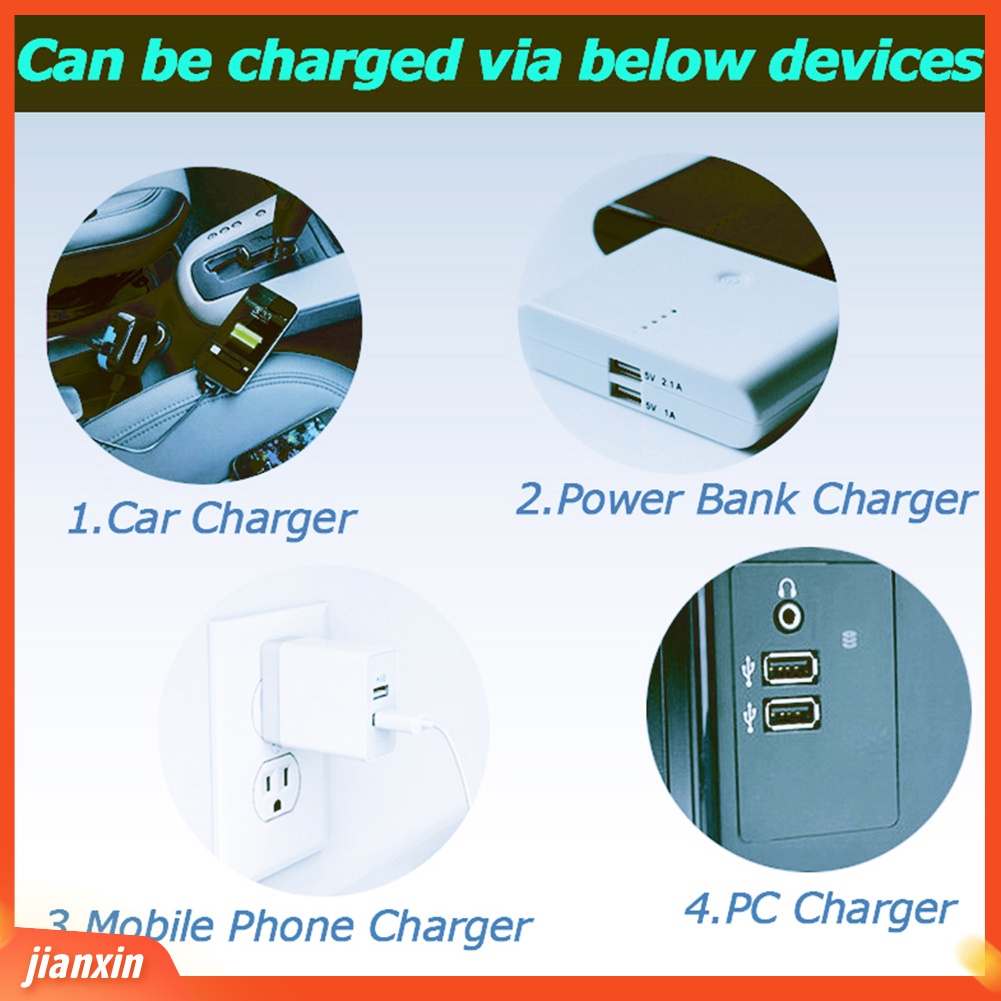 (In Stock) Pelampung Luminous Memancing Floats Rechargeable CR425 Dengan Charger USB 2lubang