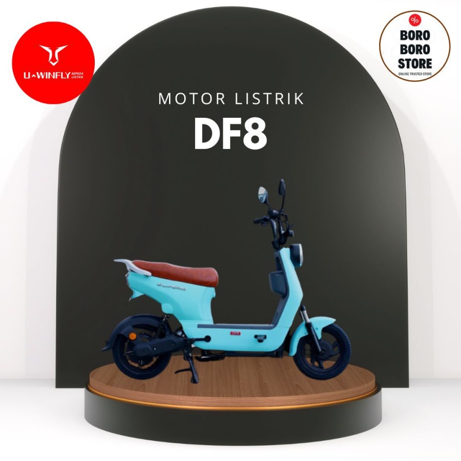 SEPEDA LISTRIK MOTOR LISTRIK  DF8 UWINFLY DF 8 S DRAGONFLY 8 DRAGONFLY8