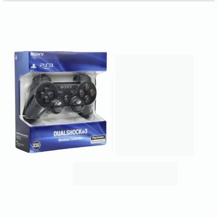 Stik PS3 Wireless Hitam Stik PS3 OP Stik PS3 Ori Pabrik 2 Motor Hitam Stick PS3 Wireless Hitam Stick