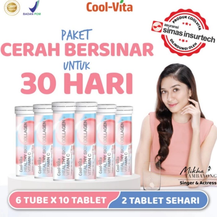

paket sebulan coolvita collagen beauty