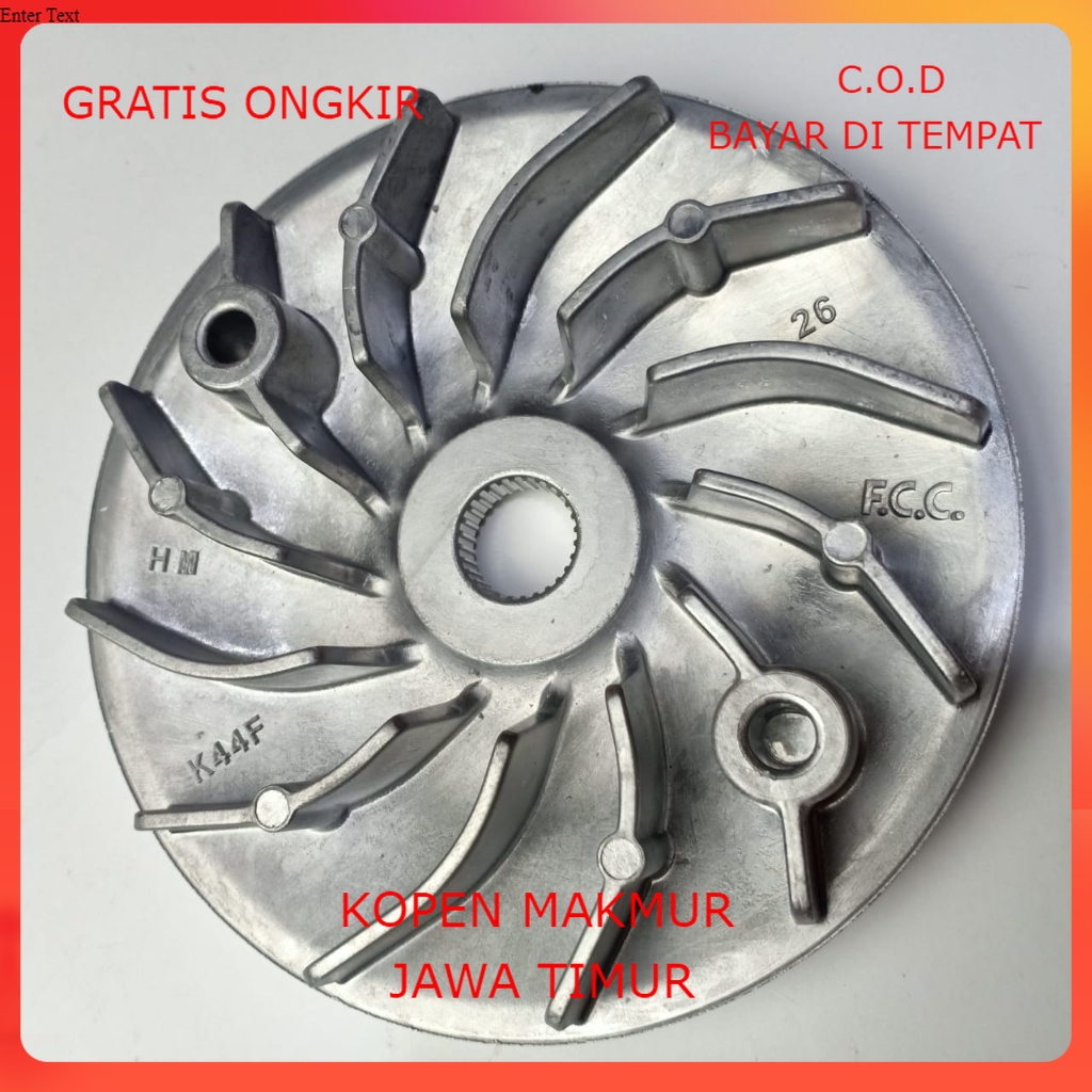 KIPAS CVT K44 BEAT | KIPAS RUMAH ROLLER BUAT BEAT POP / KIPAS SCOOPY ESP - K44