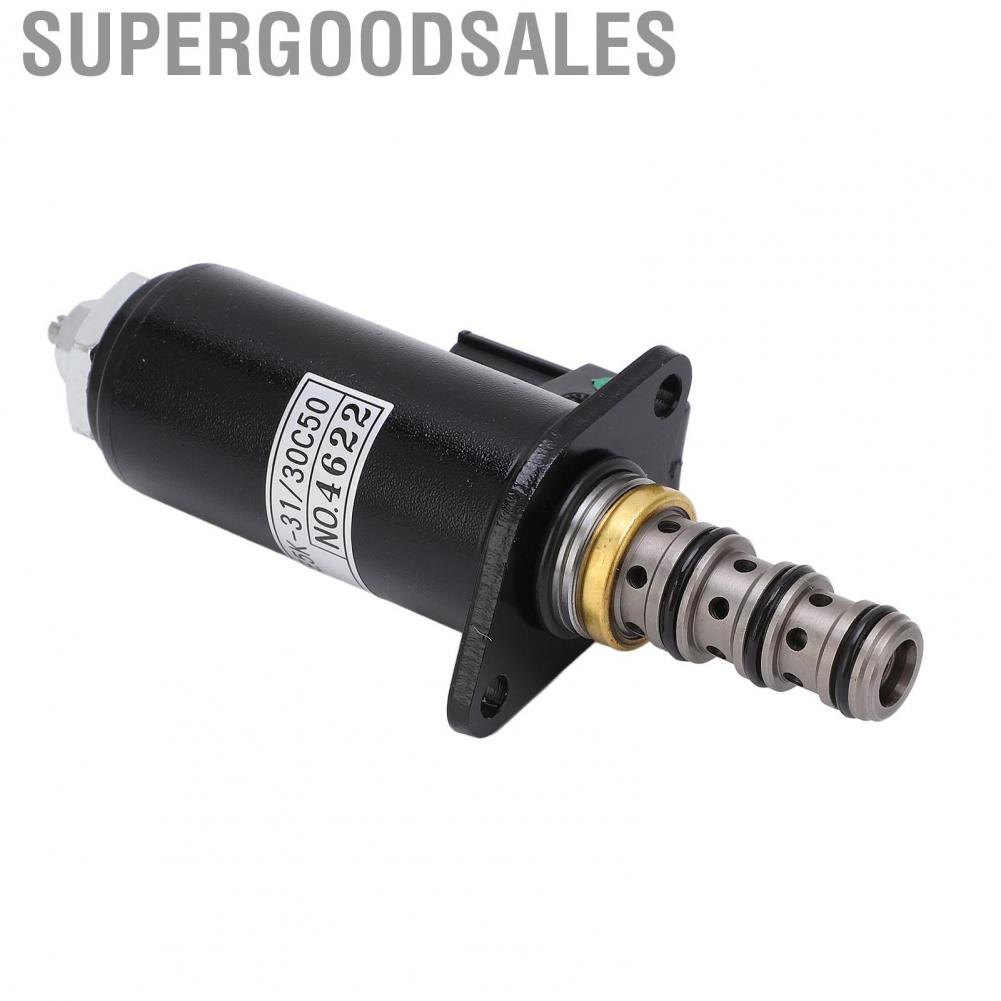 Supergoodsales Proportioning Valve  Excavator Proportional Solenoid Stable Performance Wide Compatibility for Industry