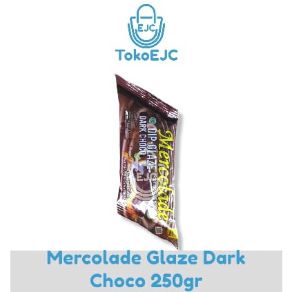 [EJC] MERCOLADE DIP GLAZE 200G / TOPING DONUT / COKLAT GLAZE ALL VARIAN  KEMASAN 200G