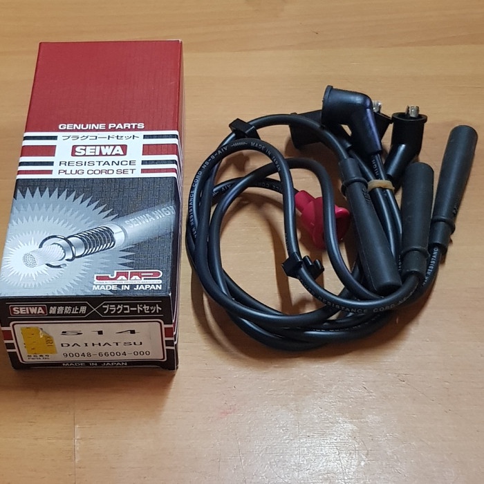 SPAREPART OTOMOTIF- Kabel Busi Daihatsu Hijet 1000/S75/CHARADE SEIWA Japan -KOMPONEN AKSESORIS