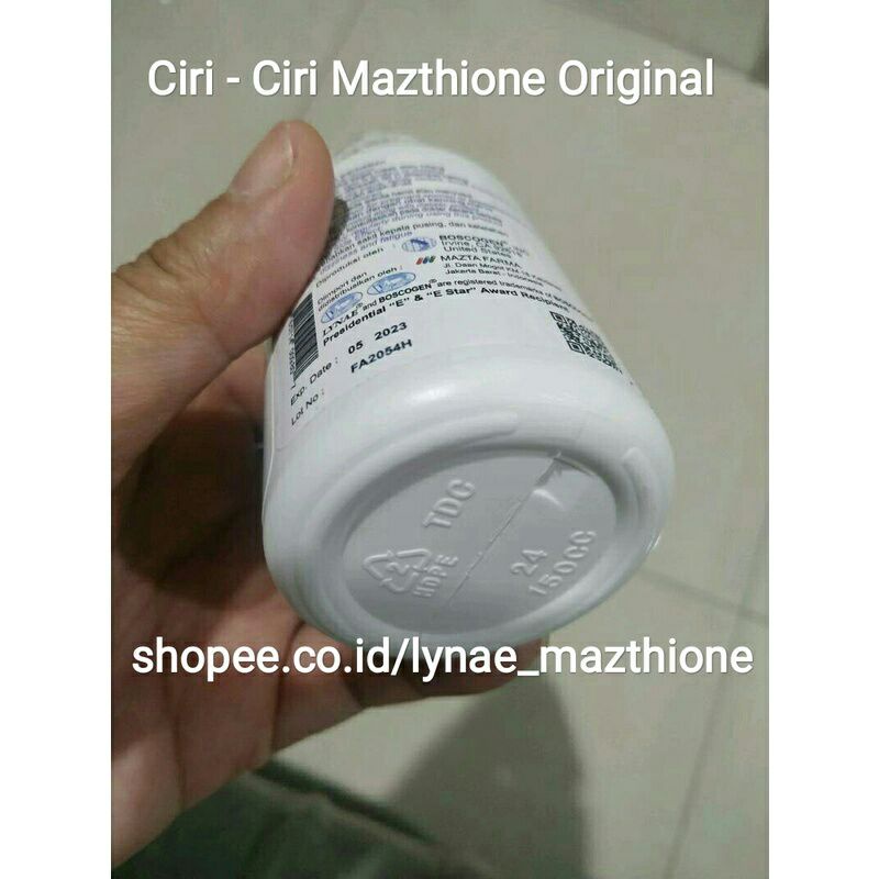 Pemutih Mazthione  Mazthione Original  Mazthione Asli  LYNAE Mazthione suplemen Pemutih 60 kapsul