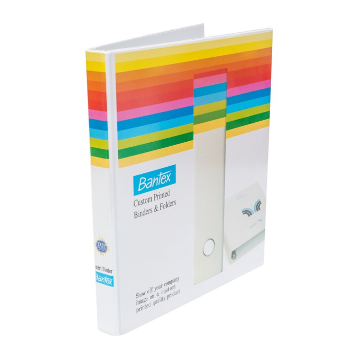 

[DD] Bantex Insert Ring Binder 3 Ring O 16mm A4 White #8605 07