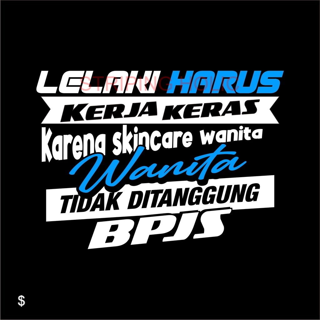 Stiker Kata Kata Truk Stiker Kaca Samping