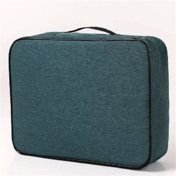 

[DD] AZ TAS DOKUMEN / TEMPAT PENYIMPANAN FILE TRAVEL DOCUMENT STORAGE BAG - IJO BIRU