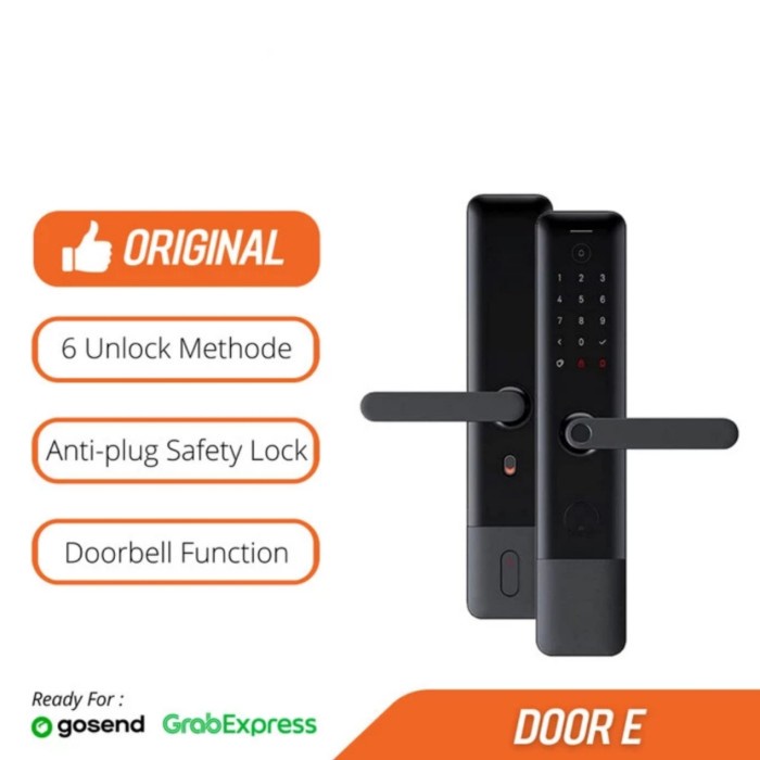 

XIAOMI Smart Door Lock E Fingerprint Bluetooth Passwordunlock