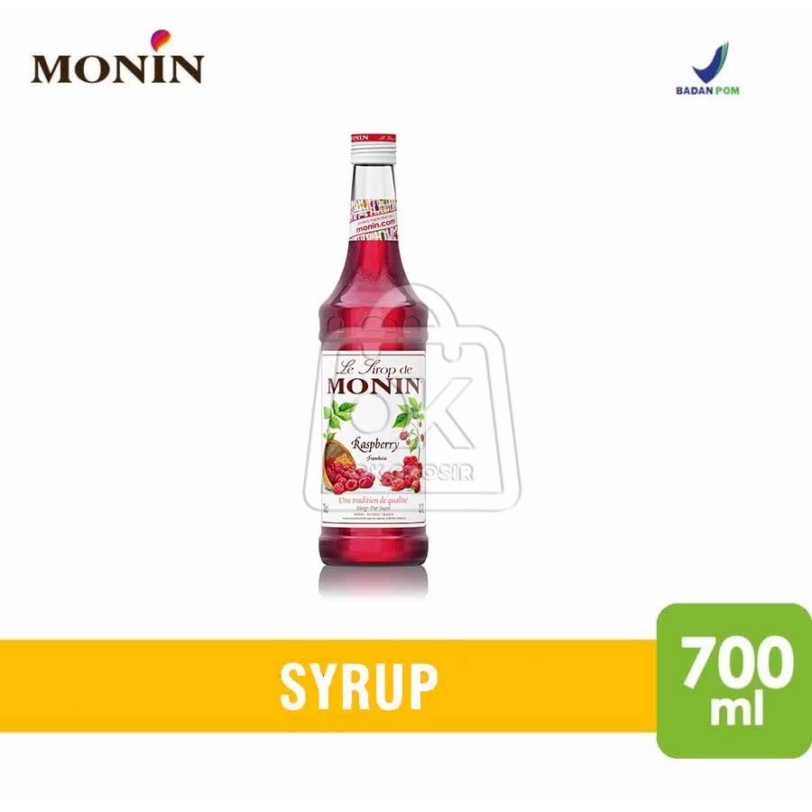 

Monin Raspberry Framboise Syrup / Sirup Monin Rasberi (Botol 700 ml)