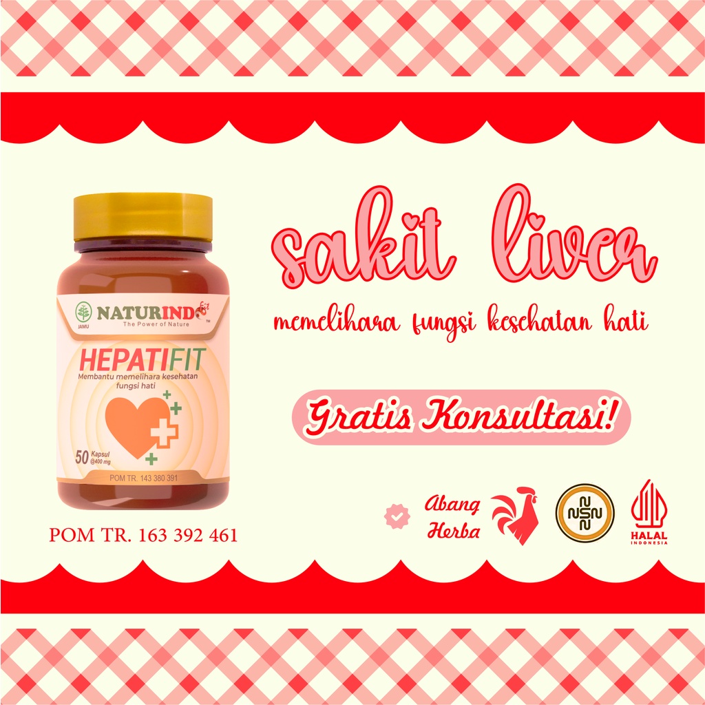 

Hepatifit (Herbal untuk Kesehatan Liver)
