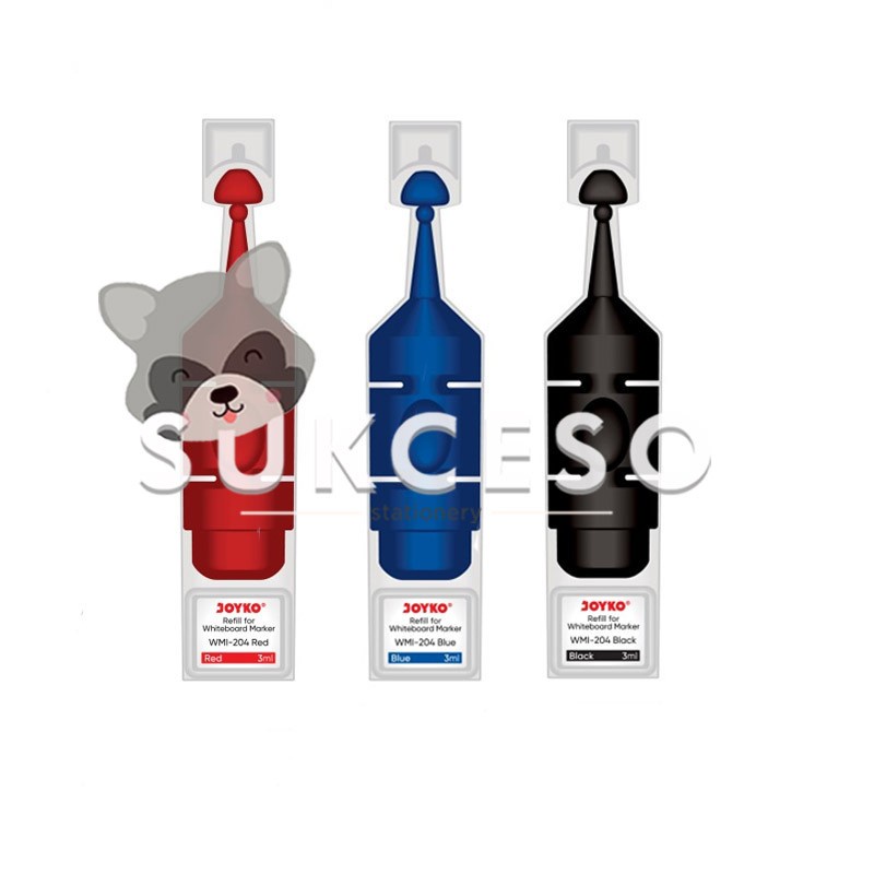 

Joyko Tinta Spidol Refill Whiteboard Marker WMI-204 SET 6