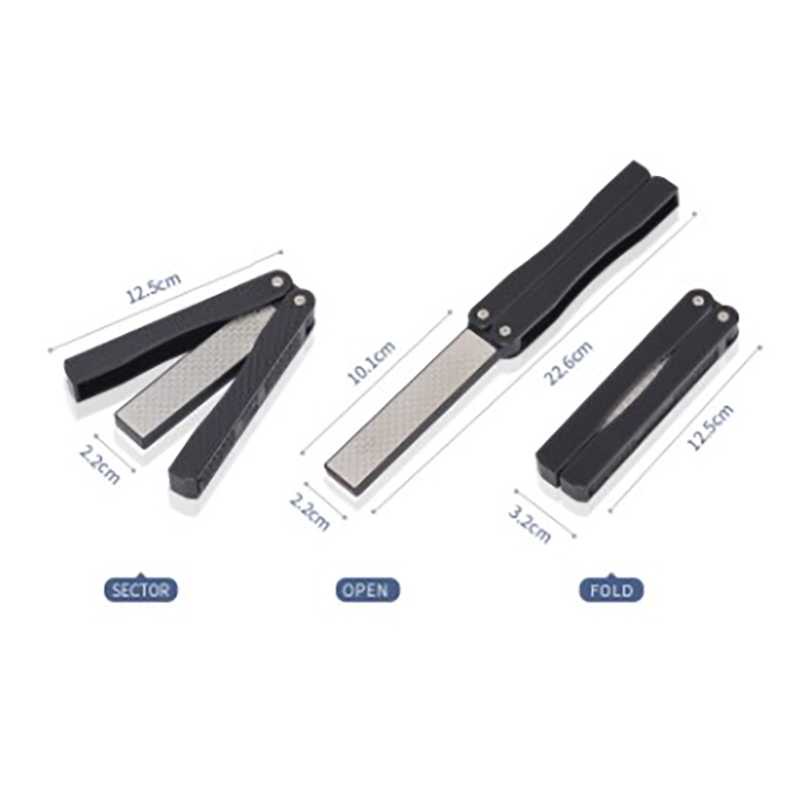 Dmd Batu Pengasah Pisau Model Lipat Diamond Knife Sharpener Non Slip - Dm-10Cm