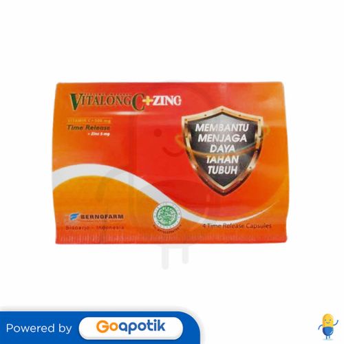 Vitalong C Plus Zinc Strip 4 Kaplet