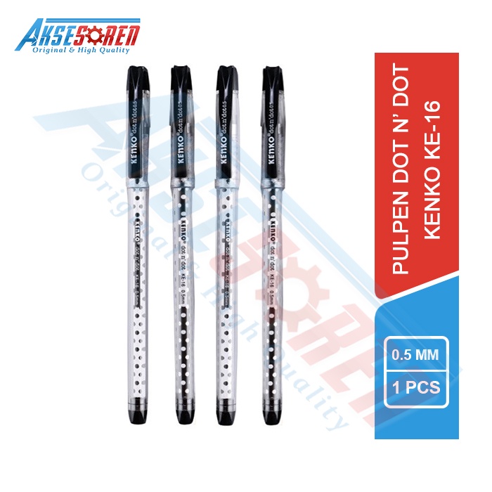 

Pulpen Gel Dot N' Dot Kenko [KE-16] / Pulpen 1 Pcs Kenko / Pulpen Gel 1 Pcs / Bolpoin Kenko 1 Pcs Gel / Bolpoint 1 Pcs Murah / Balpen / Pulpen Jel 1Pcs / Pulpen Tinta Hitam / Pena 1 Pcs [0.5mm]