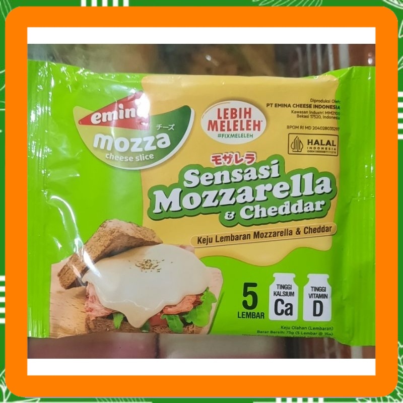 

emina shred keju parut mozarela & cheddar 160 gr cheese Best Seller