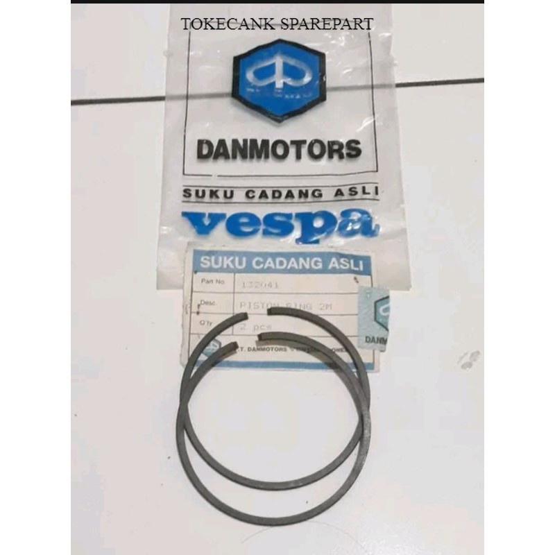 ring seher piston 2M bagus untuk vespa spartan excel 200cc