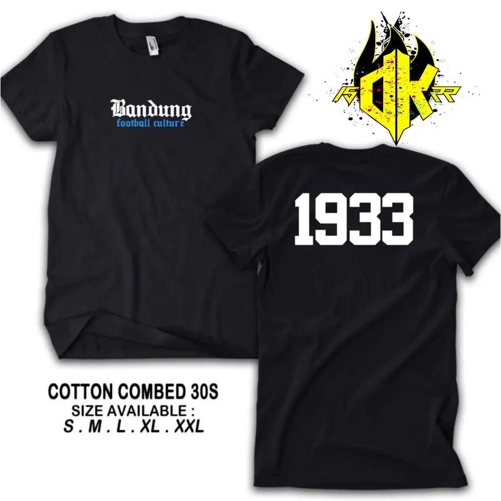 Kaos BANDUNG FOOTBALL CULTURE 1933 - persib