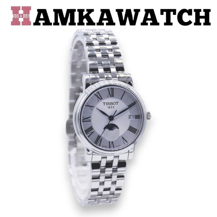 JAM TANGAN TISSOT ORIGINAL T122.223.11.033.00 JAM TANGAN WANITA RANTAI Vs