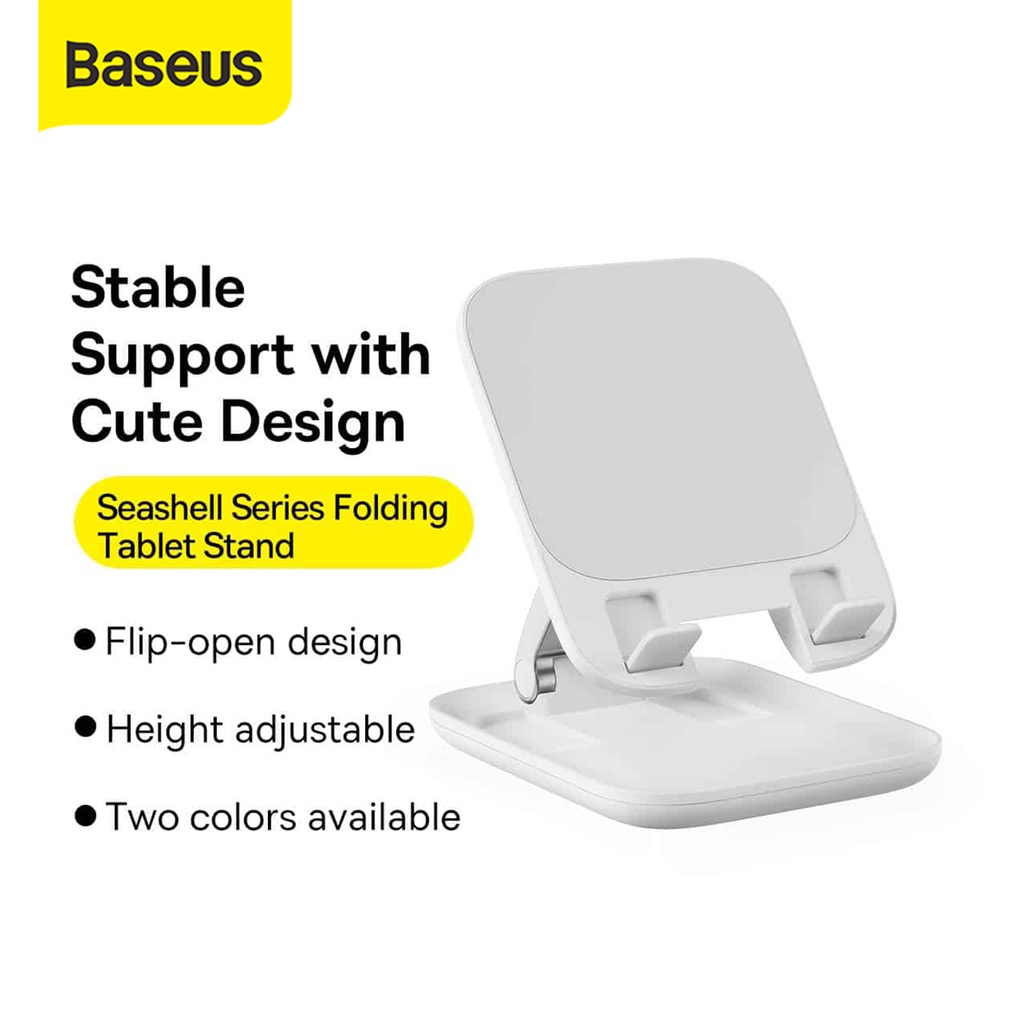 Baseus Seashell Desktop Tablet Folding Stand Holder Dudukan Universal