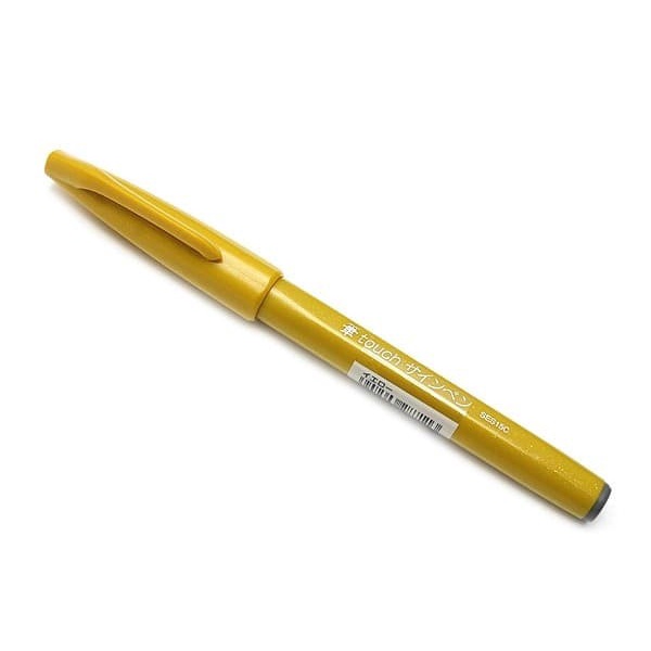 

Pentel Touch Brush Sign Pen - Yellow