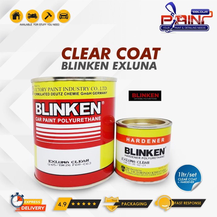Clear Coat Blinken Exluna/Pernis/Clearcoat