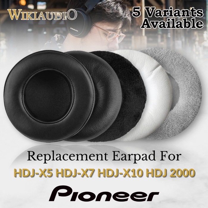 Earpad Foam Ear Cushion Pioneer HDJ-X5 HDJ-X7 HDJ-X10 HDJ 2000 Earcup