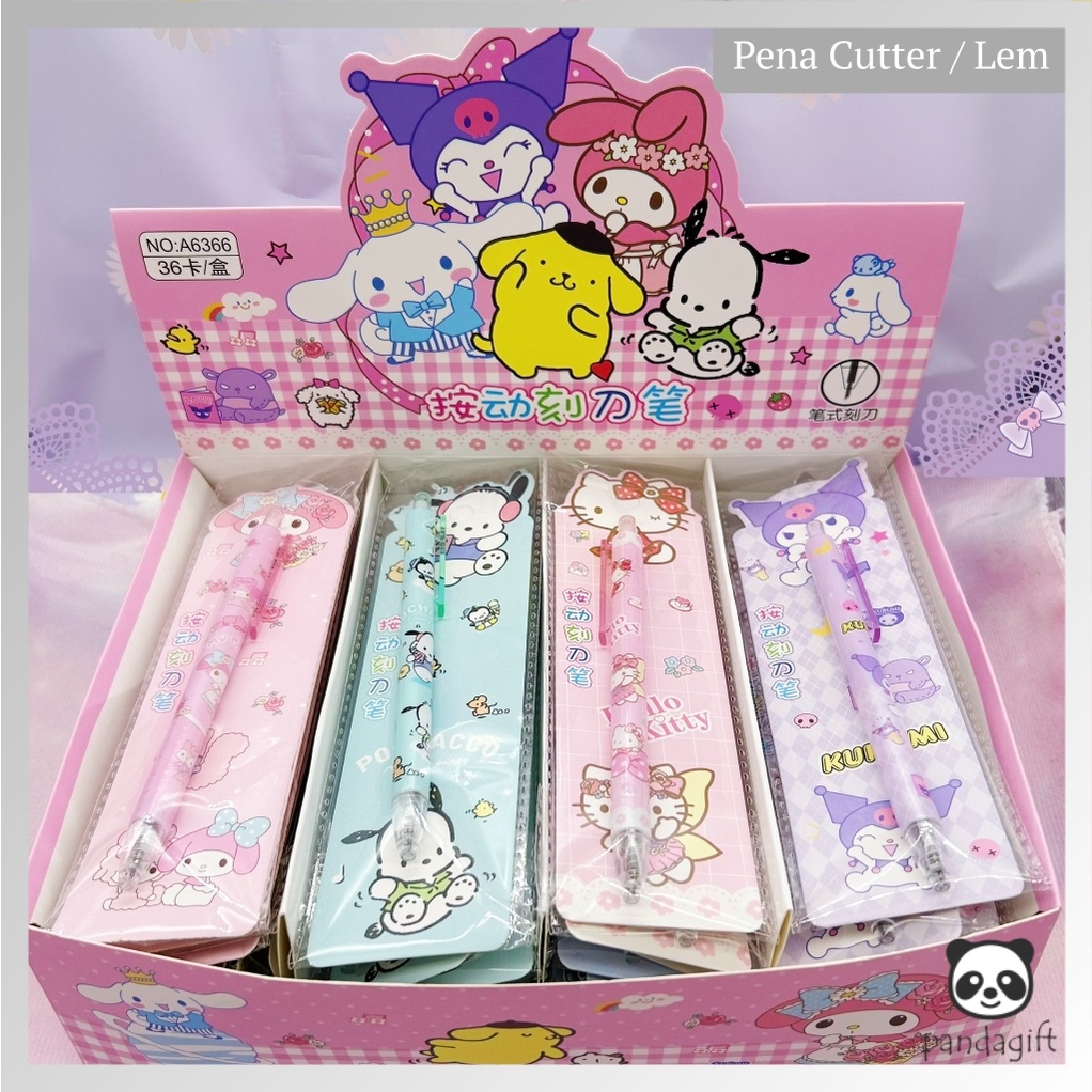 

Pena Cutter Pulpen pen pisau ukir pemotong kertas stiker lucu - GG0279