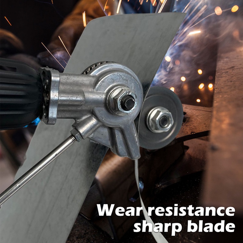INT Adapter Bor Ke Gergaji Potong Seng Plat Metal Kepala Ganda multifungsi