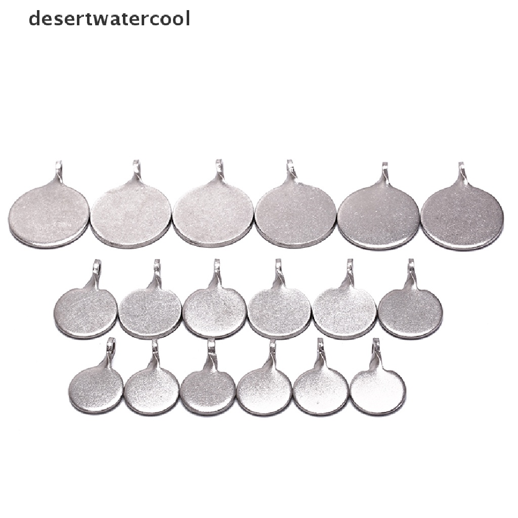 Deid 6pcs hung stainless steel target bullseye shoog target Untuk Ketapel Martijn